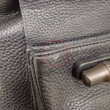 グッチ GUCCI バンブーリュックサック ブラック レザー レディース リュック・デイパック