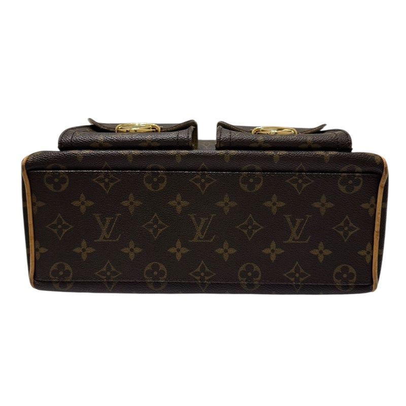 ルイ・ヴィトン LOUIS VUITTON マンハッタンPM M40026 モノグラム PVC レザー レディース ハンドバッグ