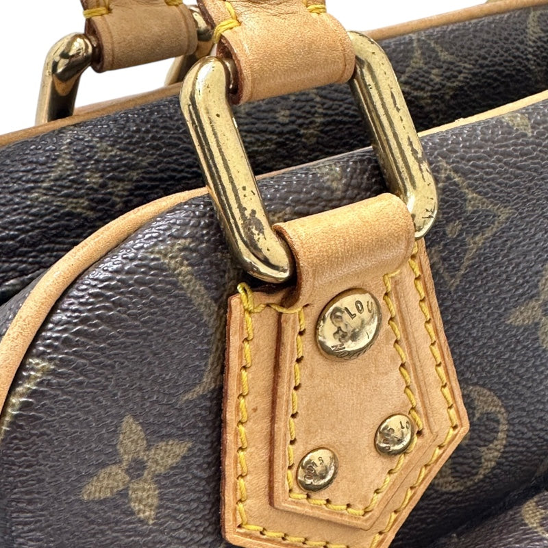 ルイ・ヴィトン LOUIS VUITTON マンハッタンPM M40026 モノグラム PVC レザー レディース ハンドバッグ
