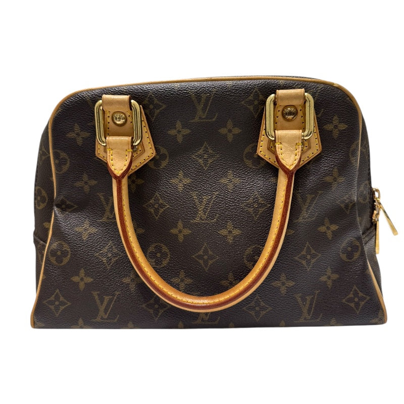 ルイ・ヴィトン LOUIS VUITTON マンハッタンPM M40026 モノグラム PVC レザー レディース ハンドバッグ