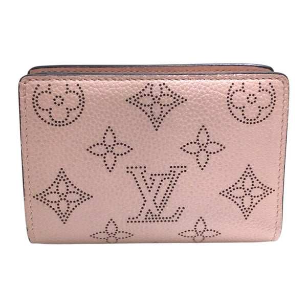 ルイ・ヴィトン LOUIS VUITTON ポルトフォイユ・クレア M82758 ジャスミンピンク レザー レディース 二つ折り財布