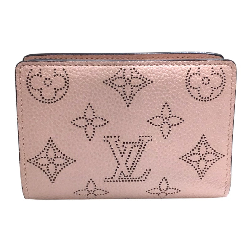 ルイ・ヴィトン LOUIS VUITTON ポルトフォイユ・クレア M82758 ジャスミンピンク レザー レディース 二つ折り財布
