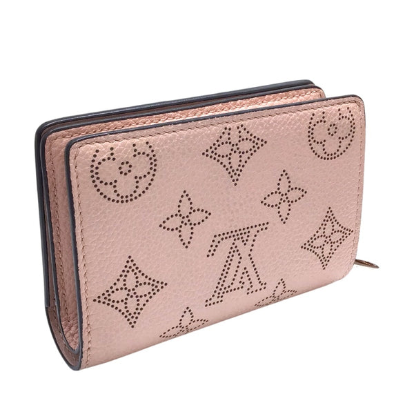 ルイ・ヴィトン LOUIS VUITTON ポルトフォイユ・クレア M82758 ジャスミンピンク レザー レディース 二つ折り財布