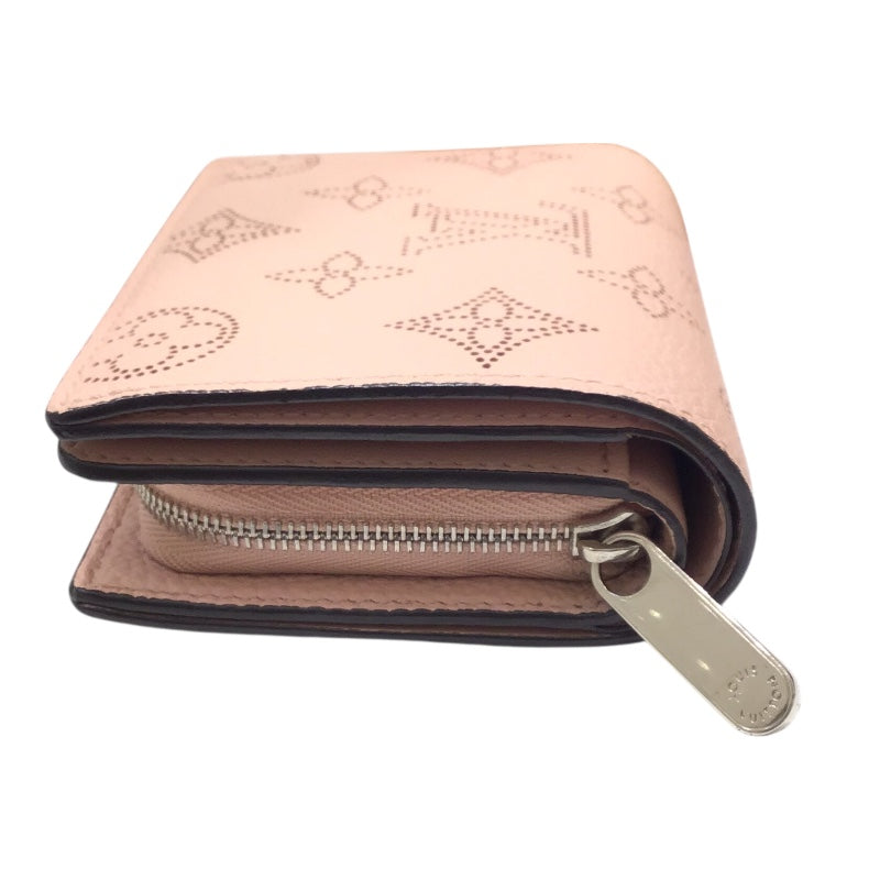 ルイ・ヴィトン LOUIS VUITTON ポルトフォイユ・クレア M82758 ジャスミンピンク レザー レディース 二つ折り財布
