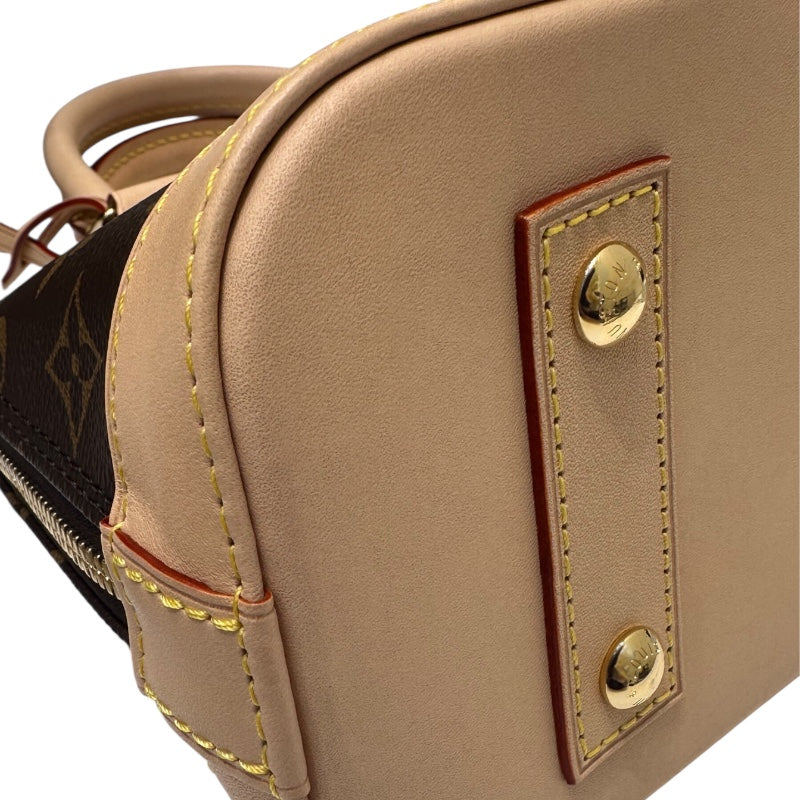 ルイ・ヴィトン LOUIS VUITTON アルマBB モノグラム PVC レザー レディース ハンドバッグ