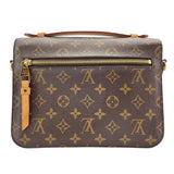 ルイ・ヴィトン LOUIS VUITTON ポシェット・メティスMM M40780 ブラウン モノグラムキャンバス レディース ショルダーバッグ