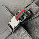 グッチ GUCCI ミディアムバックパック 816750 ブラック　シルバー金具 レザー メンズ リュック・デイパック