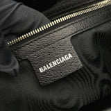 バレンシアガ BALENCIAGA ｘグッチコラボ　ザ・ハッカープロジェクト　トートバッグ 680125 ブラック キャンバス/レザー レディース トートバッグ