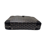 ゴヤール GOYARD アンバサードPM ブラック PVC レザー ユニセックス ハンドバッグ