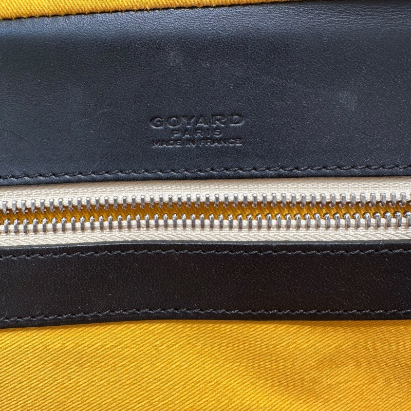 ゴヤール GOYARD アンバサードPM ブラック PVC レザー ユニセックス ハンドバッグ