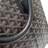 ゴヤール GOYARD アンバサードPM ブラック PVC レザー ユニセックス ハンドバッグ