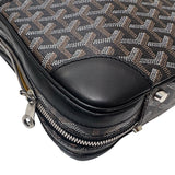ゴヤール GOYARD アンバサードPM ブラック PVC レザー ユニセックス ハンドバッグ