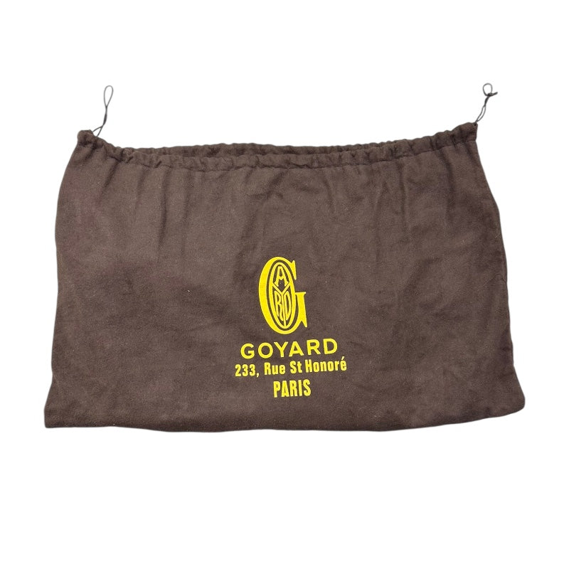 ゴヤール GOYARD アンバサードPM ブラック PVC レザー ユニセックス ハンドバッグ