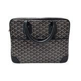 ゴヤール GOYARD アンバサードPM ブラック PVC レザー ユニセックス ハンドバッグ