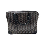 ゴヤール GOYARD アンバサードPM ブラック PVC レザー ユニセックス ハンドバッグ