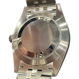 ロレックス ROLEX デイトジャスト41 126300 ブラック SS メンズ 腕時計