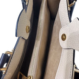 ルイ・ヴィトン LOUIS VUITTON ブリタニ― ダミエ・クレーム PVC/レザー レディース ハンドバッグ