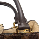 ルイ・ヴィトン LOUIS VUITTON ブリタニ― ダミエ・クレーム PVC/レザー レディース ハンドバッグ