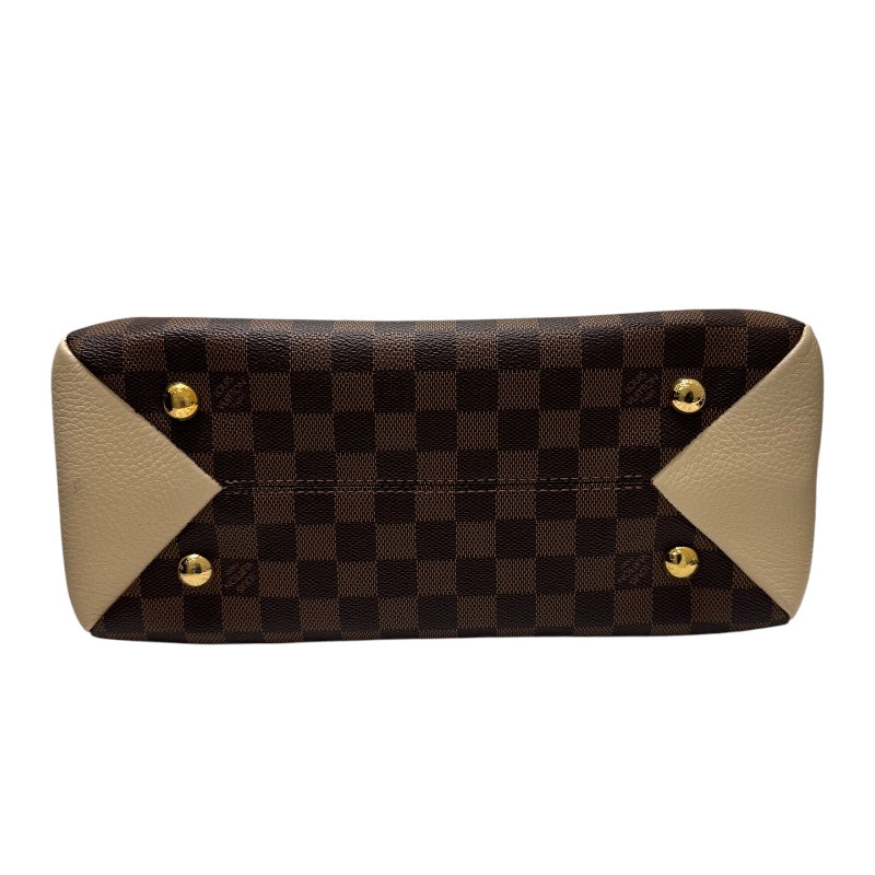 ルイ・ヴィトン LOUIS VUITTON ブリタニ― ダミエ・クレーム PVC/レザー レディース ハンドバッグ