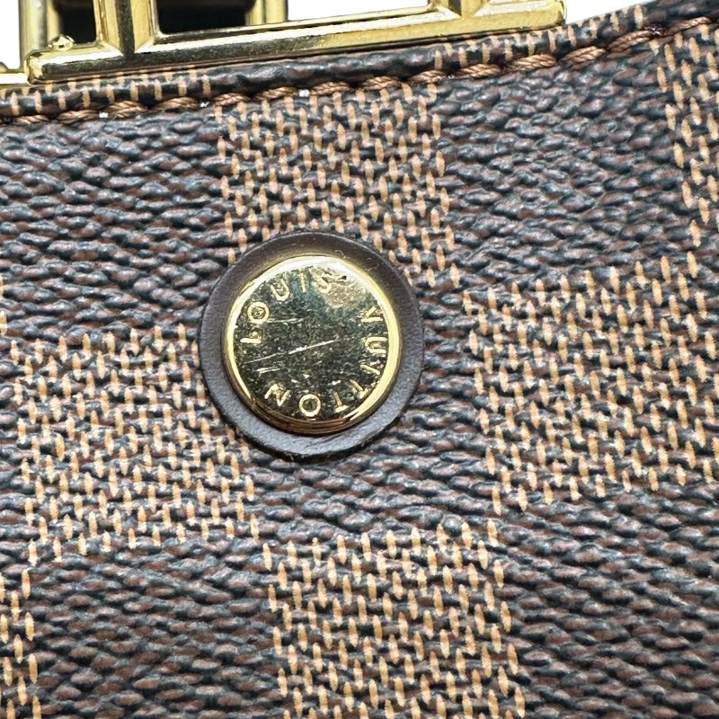 ルイ・ヴィトン LOUIS VUITTON ブリタニ― ダミエ・クレーム PVC/レザー レディース ハンドバッグ