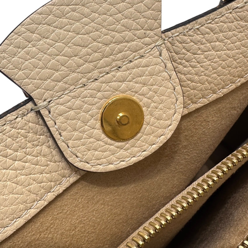 ルイ・ヴィトン LOUIS VUITTON ブリタニ― ダミエ・クレーム PVC/レザー レディース ハンドバッグ