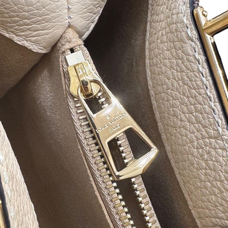 ルイ・ヴィトン LOUIS VUITTON ブリタニ― ダミエ・クレーム PVC/レザー レディース ハンドバッグ