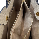 ルイ・ヴィトン LOUIS VUITTON ブリタニ― ダミエ・クレーム PVC/レザー レディース ハンドバッグ