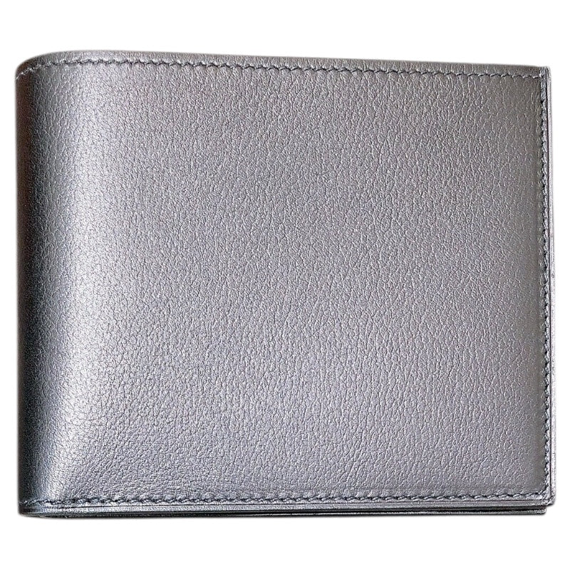 エルメス HERMES シチズン・ツイル W刻印 カーフレザー メンズ 二つ折り財布