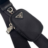 プラダ PRADA パデッド　Re-Nylon　ショルダーバッグ ブラック ナイロン レディース ショルダーバッグ
