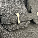エルメス HERMES バーキン30 B刻印 ブラック エプソン　SV金具 レディース ハンドバッグ