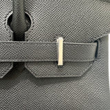 エルメス HERMES バーキン30 B刻印 ブラック エプソン　SV金具 レディース ハンドバッグ