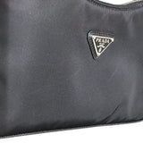 プラダ PRADA Re-Edition2005ナイロンミニバッグ ブラック ナイロン レディース ハンドバッグ