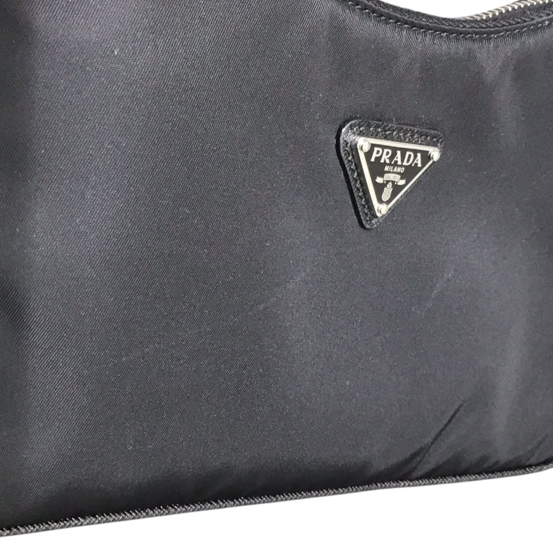 プラダ PRADA Re-Edition2005ナイロンミニバッグ ブラック ナイロン レディース ハンドバッグ