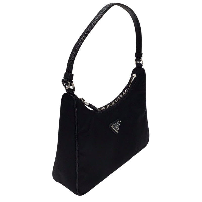 プラダ PRADA Re-Edition2005ナイロンミニバッグ ブラック ナイロン レディース ハンドバッグ