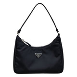 プラダ PRADA Re-Edition2005ナイロンミニバッグ ブラック ナイロン レディース ハンドバッグ