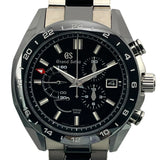 グランドセイコー Grand Seiko スポーツコレクション スプリングドライブ GMT SBGC223 ブラック チタン/セラミック 自動巻き メンズ 腕時計