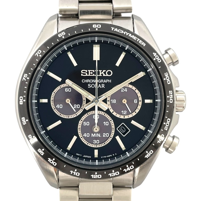 セイコー SEIKO セイコーセレクション SBPY167 ブラック SS メンズ 腕時計