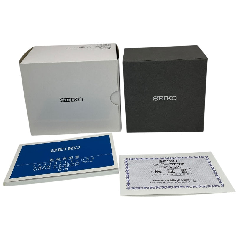 セイコー SEIKO セイコーセレクション SBPY167 ブラック SS メンズ 腕時計