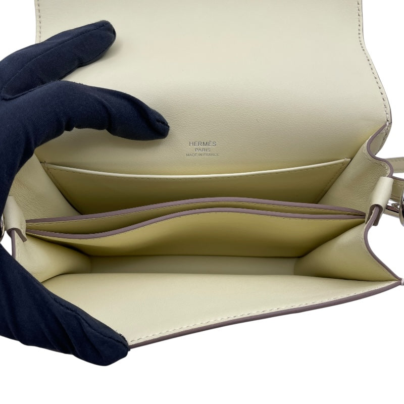エルメス HERMES ロウリスミニ W刻 ショーヌミルトン SV金具 スイフト レディース ショルダーバッグ