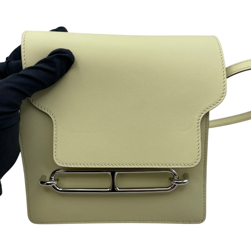 エルメス HERMES ロウリスミニ W刻 ショーヌミルトン SV金具 スイフト レディース ショルダーバッグ