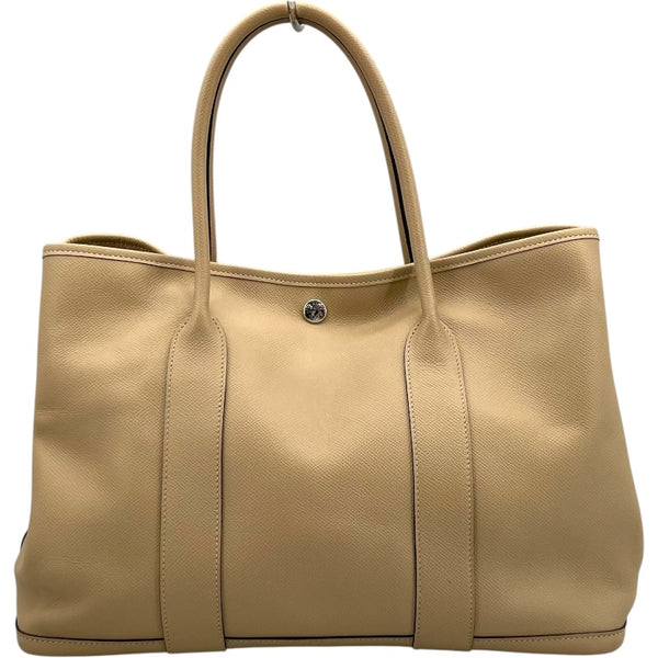 エルメス HERMES ガーデンパーティーPM C刻 トレンチ SV金具 エプソンスープル レディース トートバッグ