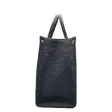 ルイ・ヴィトン LOUIS VUITTON オンザゴー MM M45595 ノワール モノグラムアンプラント レディース トートバッグ