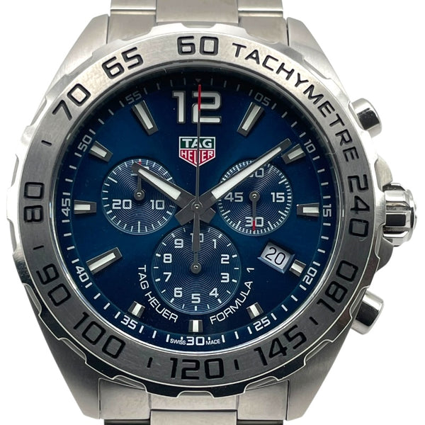 タグ・ホイヤー TAG HEUER フォーミュラ1 クロノグラフ CAZ101K.BA842 ブルー SS クオーツ メンズ 腕時計