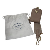 プラダ PRADA Re-Edition ショルダーバッグ 1BH204 ベージュ サフィアーノレザー レディース ショルダーバッグ