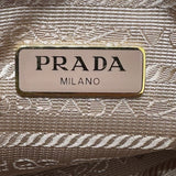 プラダ PRADA Re-Edition ショルダーバッグ 1BH204 ベージュ サフィアーノレザー レディース ショルダーバッグ