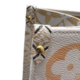 ルイ・ヴィトン LOUIS VUITTON オンザゴーMM M22975 ホワイト PVC　 ユニセックス ハンドバッグ