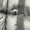 モンクレール MONCLER HERMINE ダウンコート ブラック ナイロン レディース ダウンジャケット