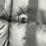 モンクレール MONCLER HERMINE ダウンコート ブラック ナイロン レディース ダウンジャケット