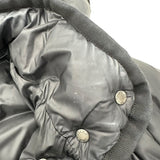 モンクレール MONCLER HERMINE ダウンコート ブラック ナイロン レディース ダウンジャケット