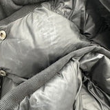 モンクレール MONCLER HERMINE ダウンコート ブラック ナイロン レディース ダウンジャケット